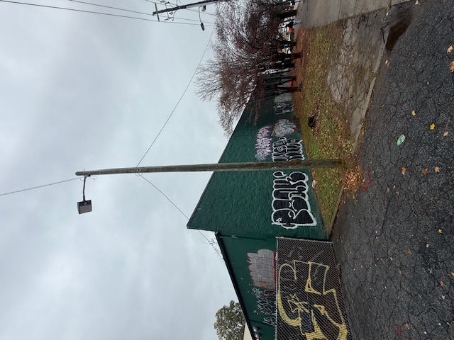 Photograph of Forward to Victory back fence site possibility 2.