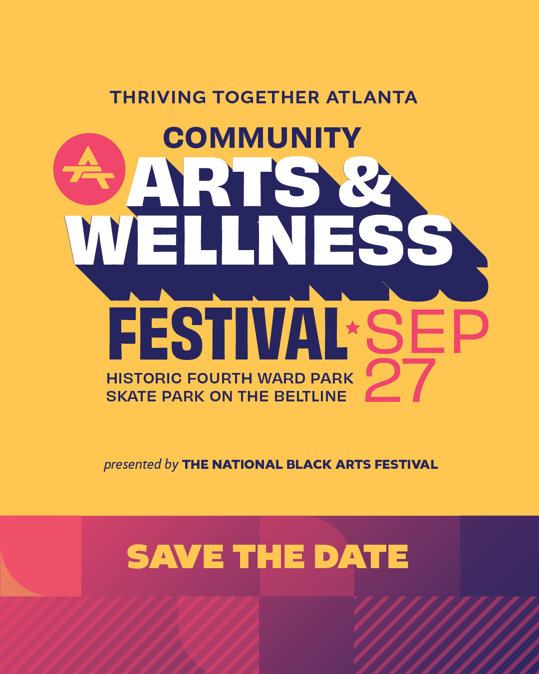 Thriving Together Atlanta festival graphic for Instagram.