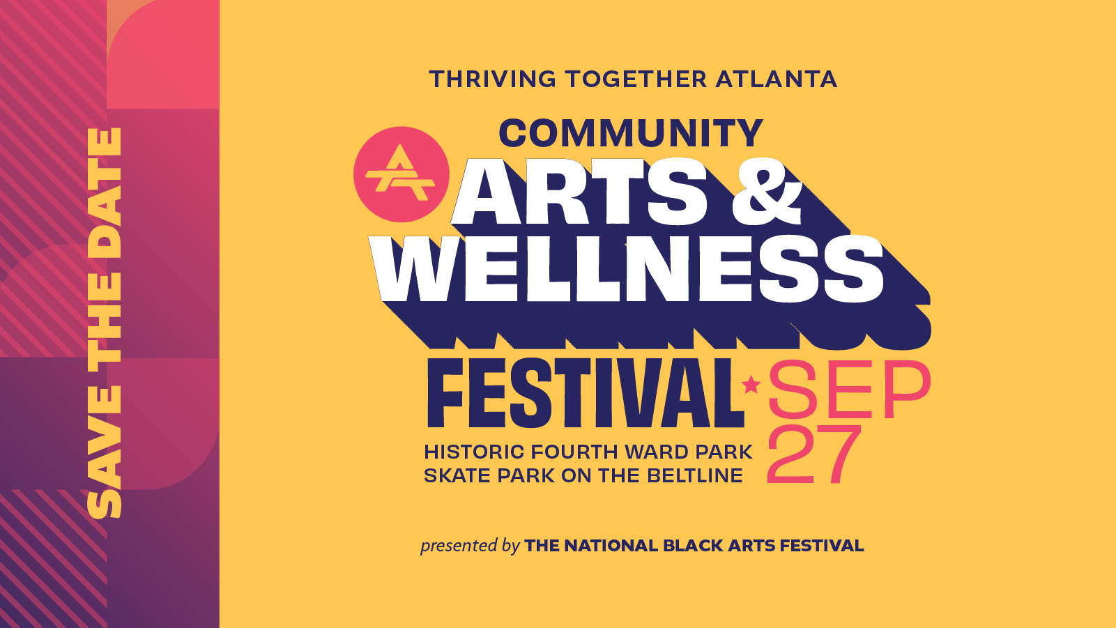 Thriving Together Atlanta festival graphic for X.