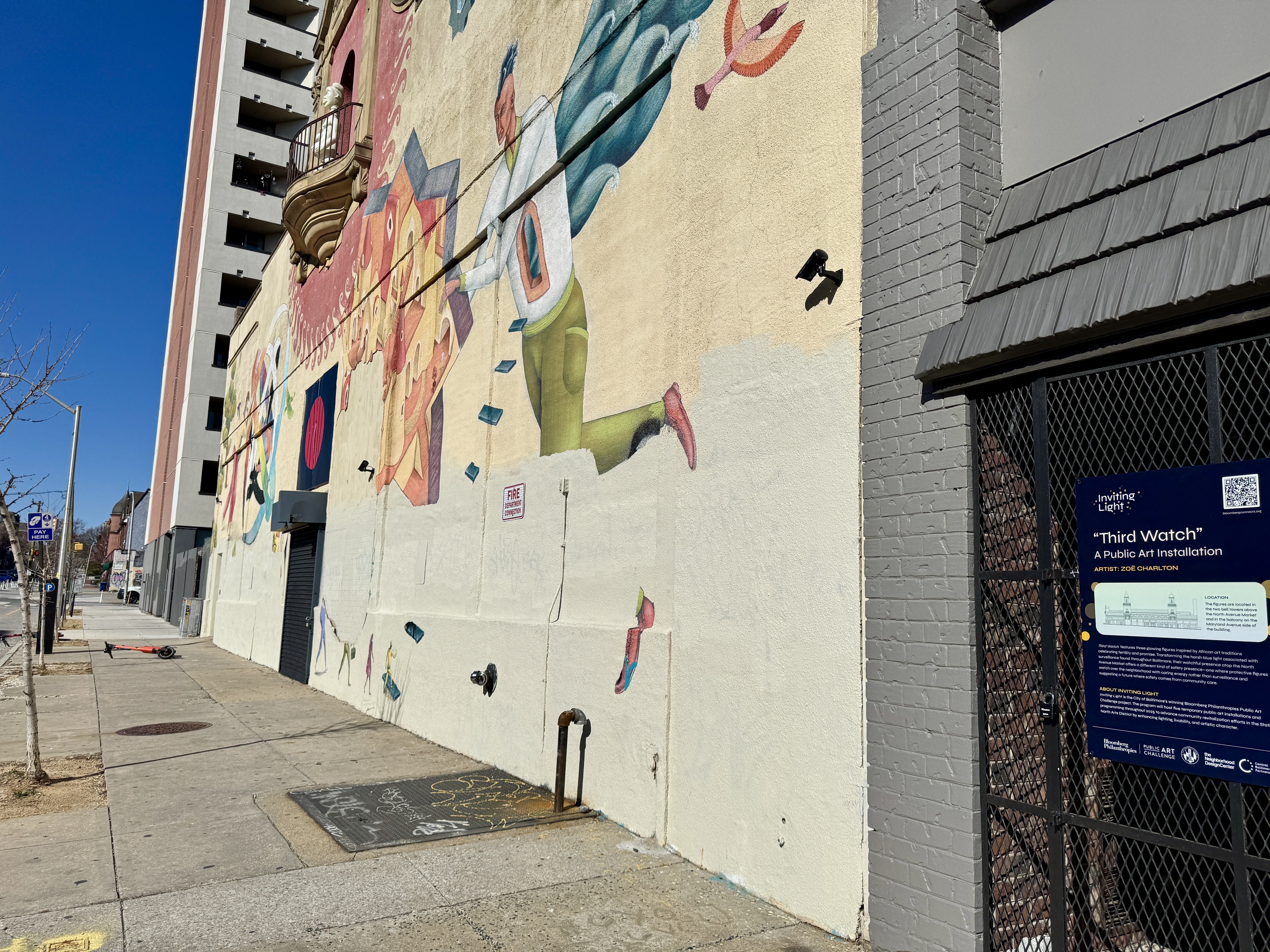Installation photo at Site 1.