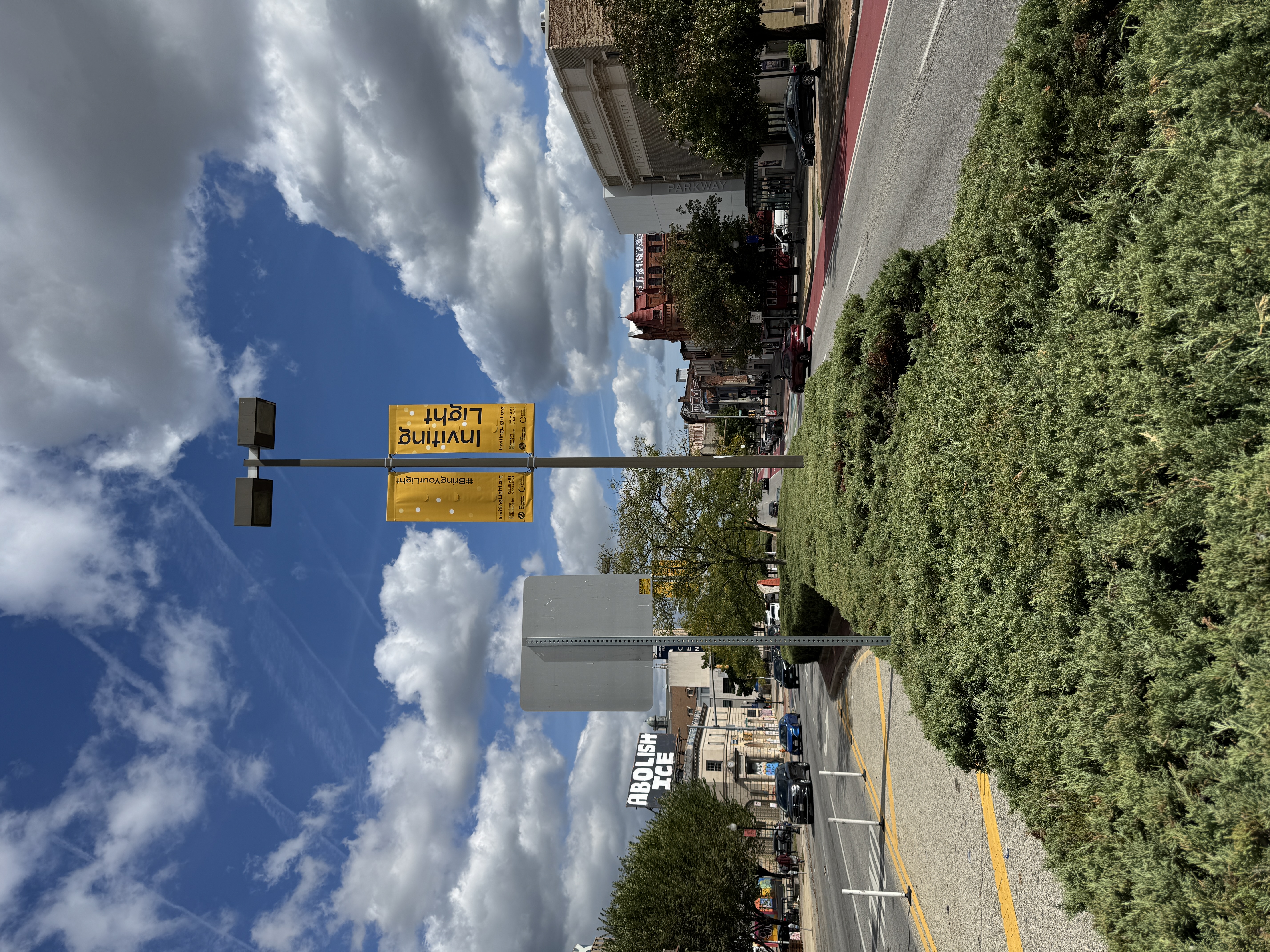 On-site photo of wayfinding installation or site.