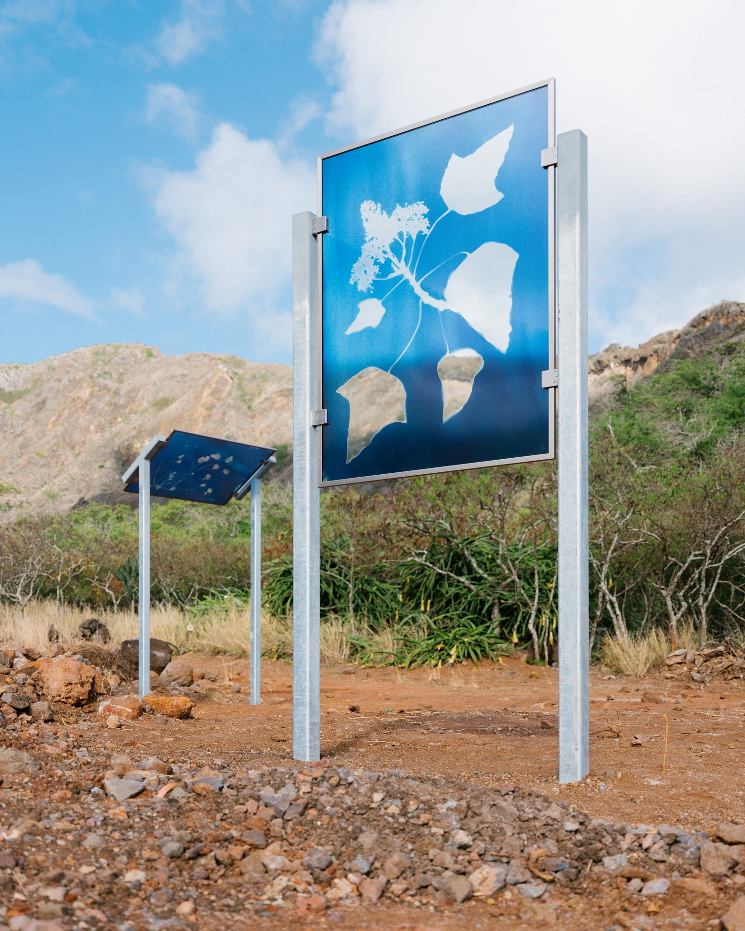 Photograph of Koko Crater area.破