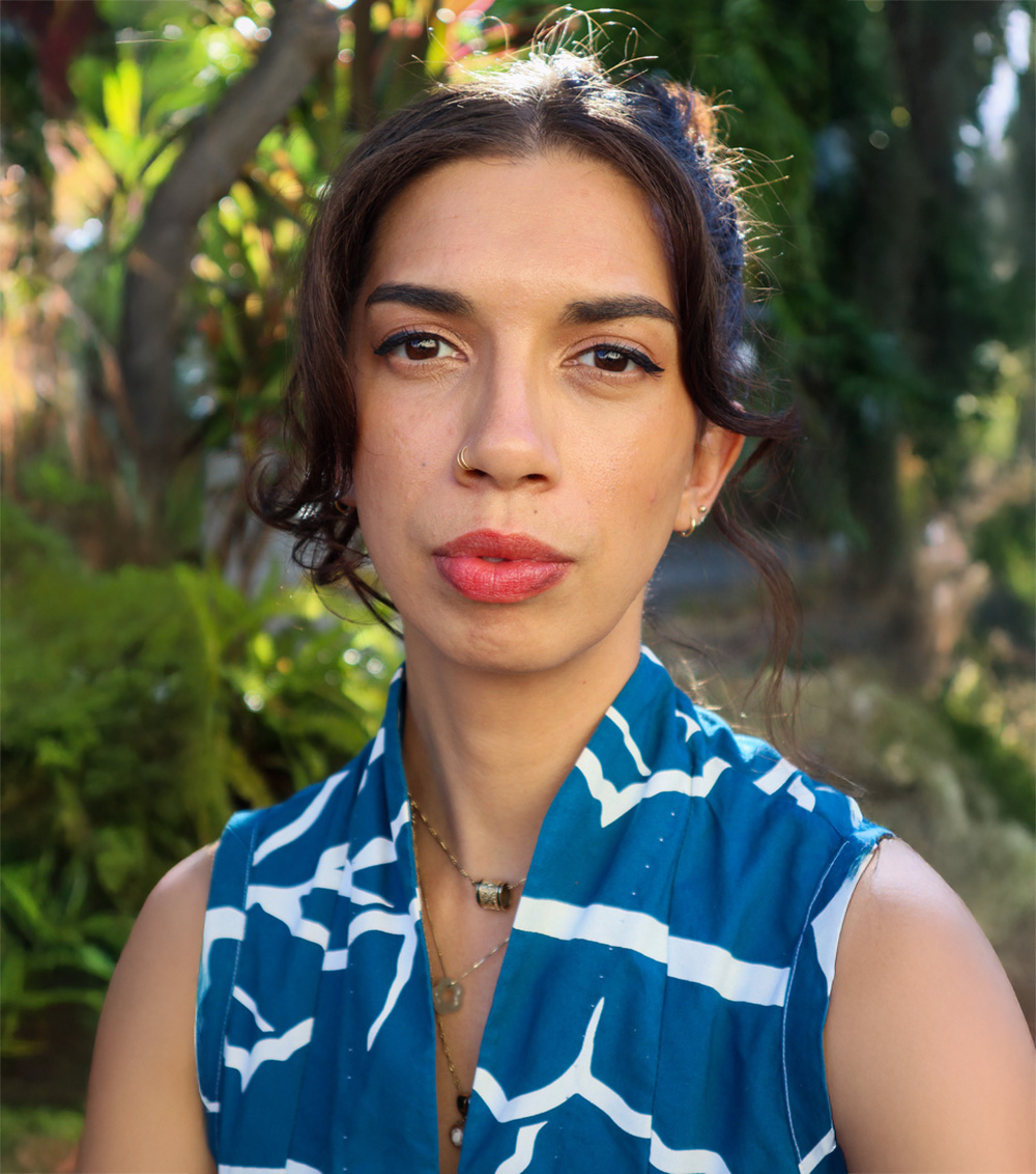 Portrait of artist Ualani Davis