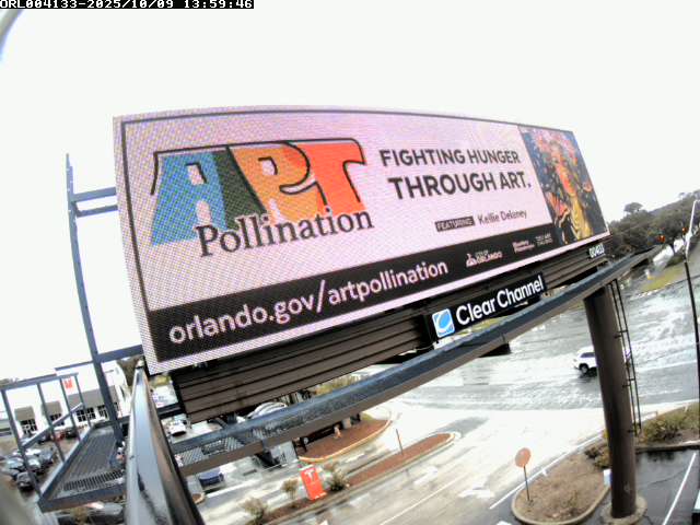 Kellie Delaney's work on a large scale billboard