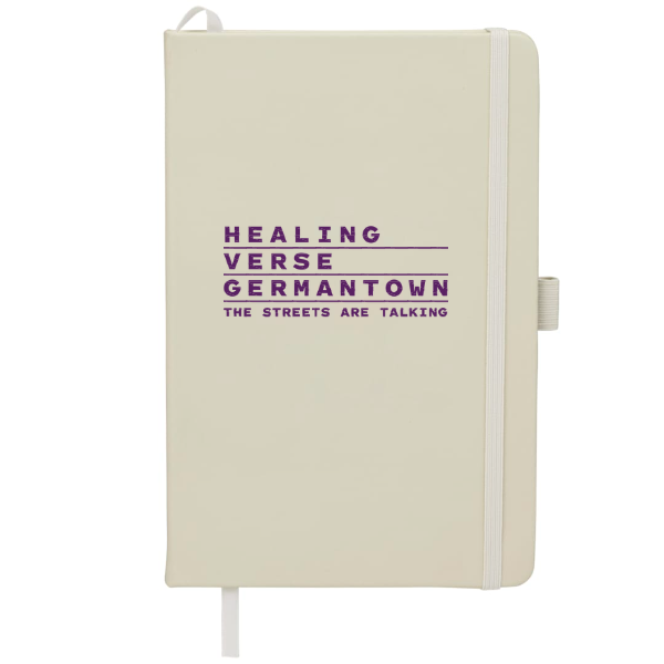 Product image of a pineapple leather journal.